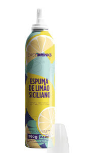 Espuma Easy Drinks de Limão Siciliano 260g