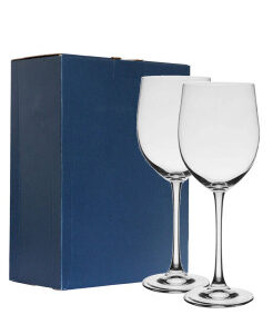 Jogo de 2 Taças Vintage para Vinho Bohemia Crystal 700ml