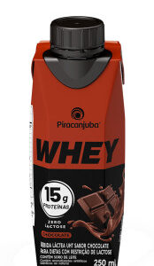 Whey Piracanjuba Zero Lactose Sabor Chocolate 250ml