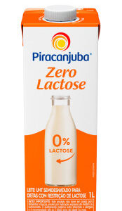 Leite Piracanjuba Semidesnatado Zero Lactose 1L