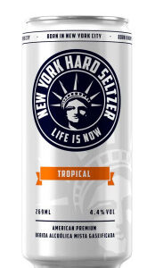 Drink Pronto New York Hard Seltzer Tropical Lata 269ml
