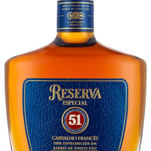 Cachaça 51 Reserva Especial Carvalho Francês 700ml
