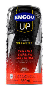 Energético Engov Up Sabor Melancia Zero Açúcar 269ml