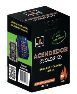 Acendedor de Fibra Acezo 6 Unidades