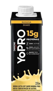Bebida Láctea Yopro Banana 15g 250ml