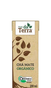 Chá Mate Poder Da Terra Orgânico Tradicional 200ml