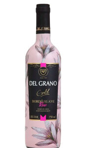 Vinho Del Grano Gold Rose Suave Bordô 750ml