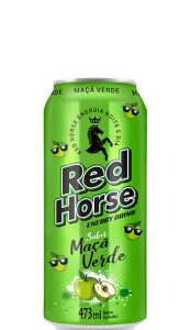 Energético Red Horse Energy Drink Maçã Verde Lata 473ml