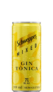 Schweppes Mixed Gin Tônica Lata 269ml