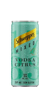 Schweppes Mixed Vodka Citrus Lata 269ml