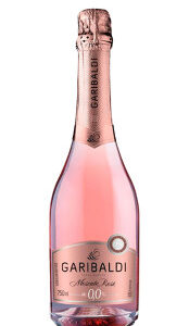Espumante Garibaldi Moscato Rosé Sem Álcool 750ml
