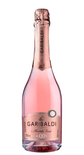 Espumante Garibaldi Moscato Rosé Sem Álcool 750ml