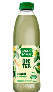 Chá Verde Campo Largo Sabor Abacaxi e Capim-Limão Dietético 900ml
