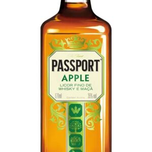 Licor de Whisky Passport Sabor Maca Verde 670ml