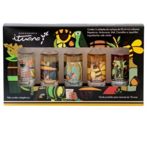 Kit de Miniatura Cachaçaria Ituana 5 Unidades