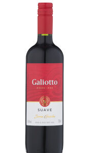 Vinho Galiotto Tinto Suave 750ml