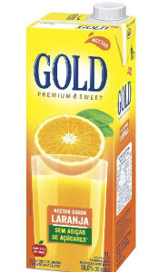 Néctar de Laranja e Maçã Gold 1L