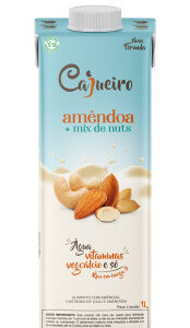 Bebida Vegetal Cajueiro Amêndoa e Mix de Nuts 1L
