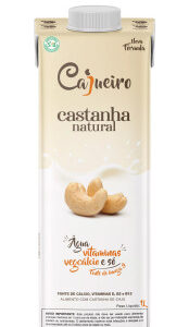 Bebida Vegetal Cajueiro Castanha Natural 1L