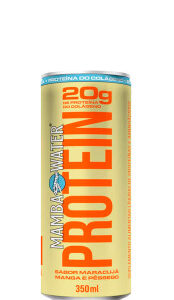 Mamba Water Protein Manga, Maracujá e Pêssego 350ml