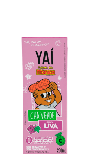 Chá Verde Yaí Uva Zero Açúcar 200ml