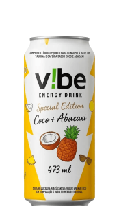 Energético Vibe Coco e Abacaxi Special Edition 473ml