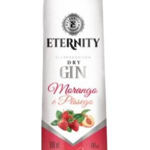 Gin Eternity Morango e Pêssego 900ml