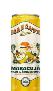 Drink Pronto Mascate Maracujá, Caju, Água de Coco e Rum 362ml