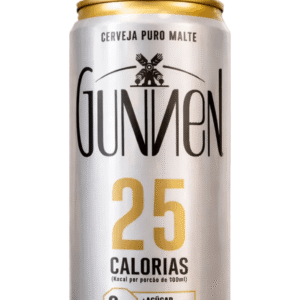 Cerveja Gunnen Puro Malte Zero Acucar Lata 350ml