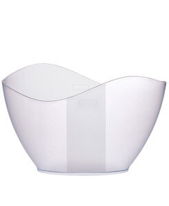 Champanheira Oval Transparente Boccati