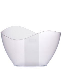 Champanheira Oval Transparente Boccati