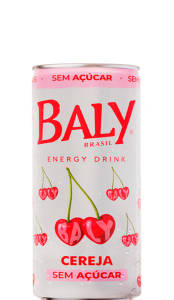 Energético Baly Cereja Sem Açúcar Lata 250ml