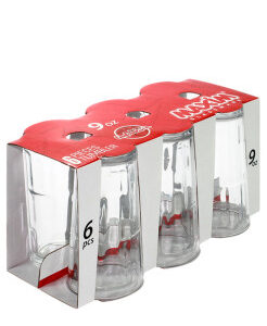 Jogo de 6 Copos Maxim Tumbler Globimport 230ml