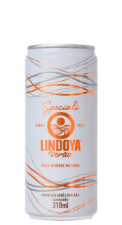 Água Mineral Lindoya Verão Speciali Com Gás Lata 310ml