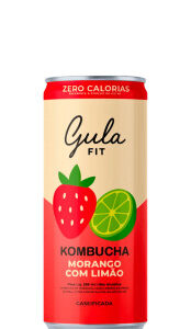 Kombucha Gula Fit Morango com Limão 269ml
