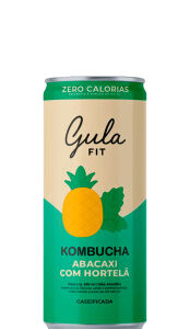 Kombucha Gula Fit Abacaxi com Hortelã 269ml