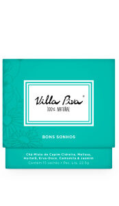 Chá Misto em Sachê Bons Sonhos Villa Piva