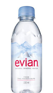 Água Mineral Natural Evian Sem Gás 330ml