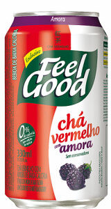 Chá Vermelho Feel Good com Amora Lata 330 ml