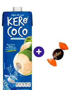 Combo Água de Coco Kerococo 1L + Butter Toffees Intense Cacau 6g