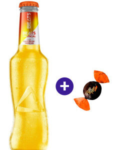 Combo Drink Pronto Beats Tropical Long Neck 269ml + Butter Toffees Intense Cacau 6g
