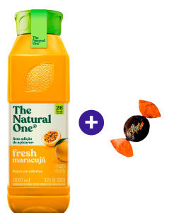 Combo Néctar de Maracujá Fresh The Natural One 900ml + Butter Toffees Intense Cacau 6g
