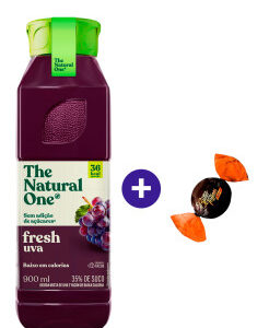 Combo Néctar de Uva Fresh The Natural One 900ml + Butter Toffees Intense Cacau 6g