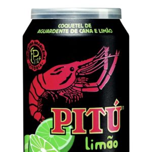 Cachaça Pitú Limão Lata 350ml