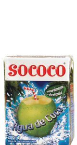 Água de Coco Sococo Tetra Pak 200 ml