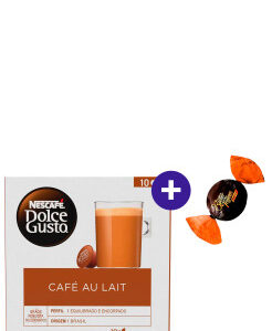 Combo Dolce Gusto Café Au Lait 100g com 10 Cápsulas + Butter Toffees Intense Cacau 6g