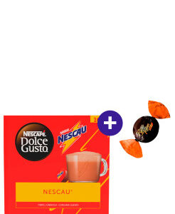 Combo Dolce Gusto Nescau 170g com 10 Cápsulas + Butter Toffees Intense Cacau 6g