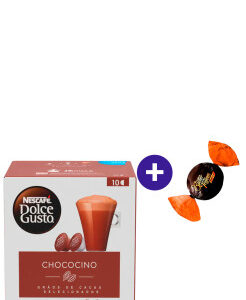 Combo Achocolatado em Cápsula Nescafé Dolce Gusto Chococino 256g com 10 Cápsulas + Butter Toffees Intense Cacau 6g