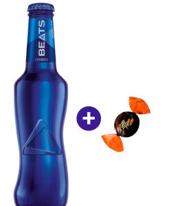 Combo Drink Pronto Beats Senses Long Neck 269ml + Butter Toffees Intense Cacau 6g