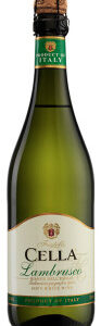 Vinho Lambrusco Cella Frisante Bianco 750 ml